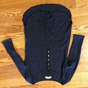 long sleeve NAVY top